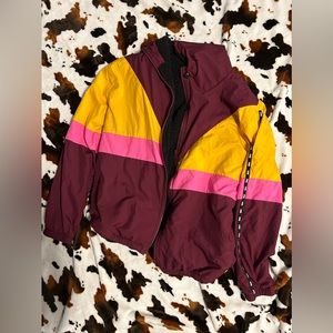 VS fluffy rain jacket